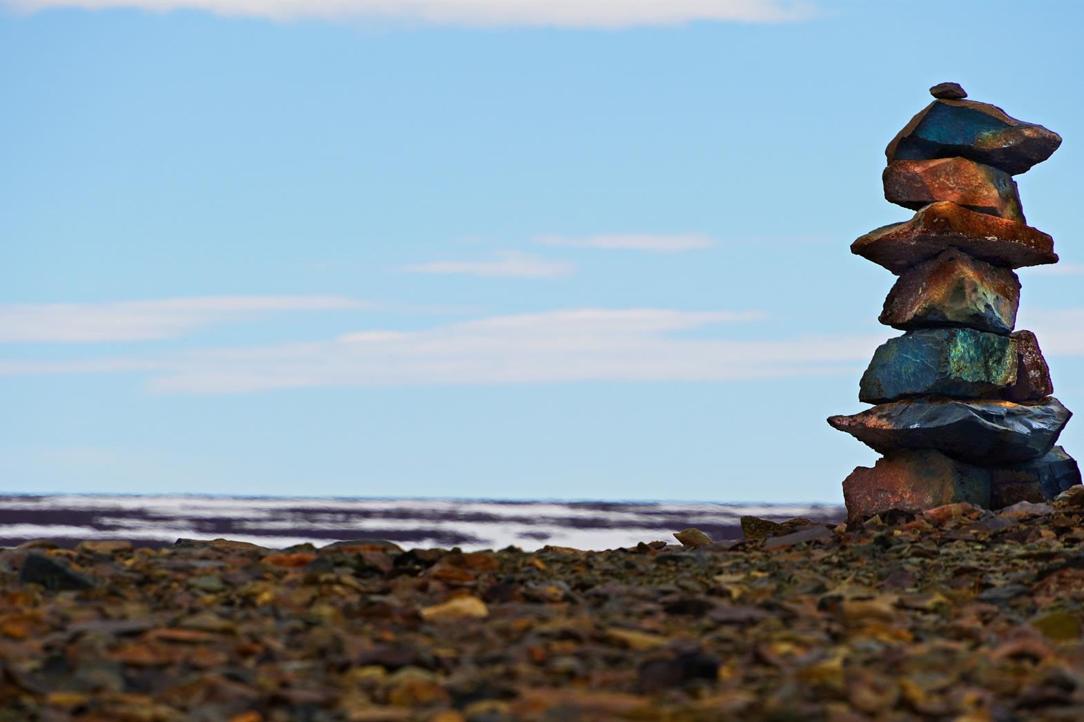 Inukchuk au sol